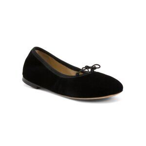 PROSPERINE Black Made In Italy Ballerina Flats